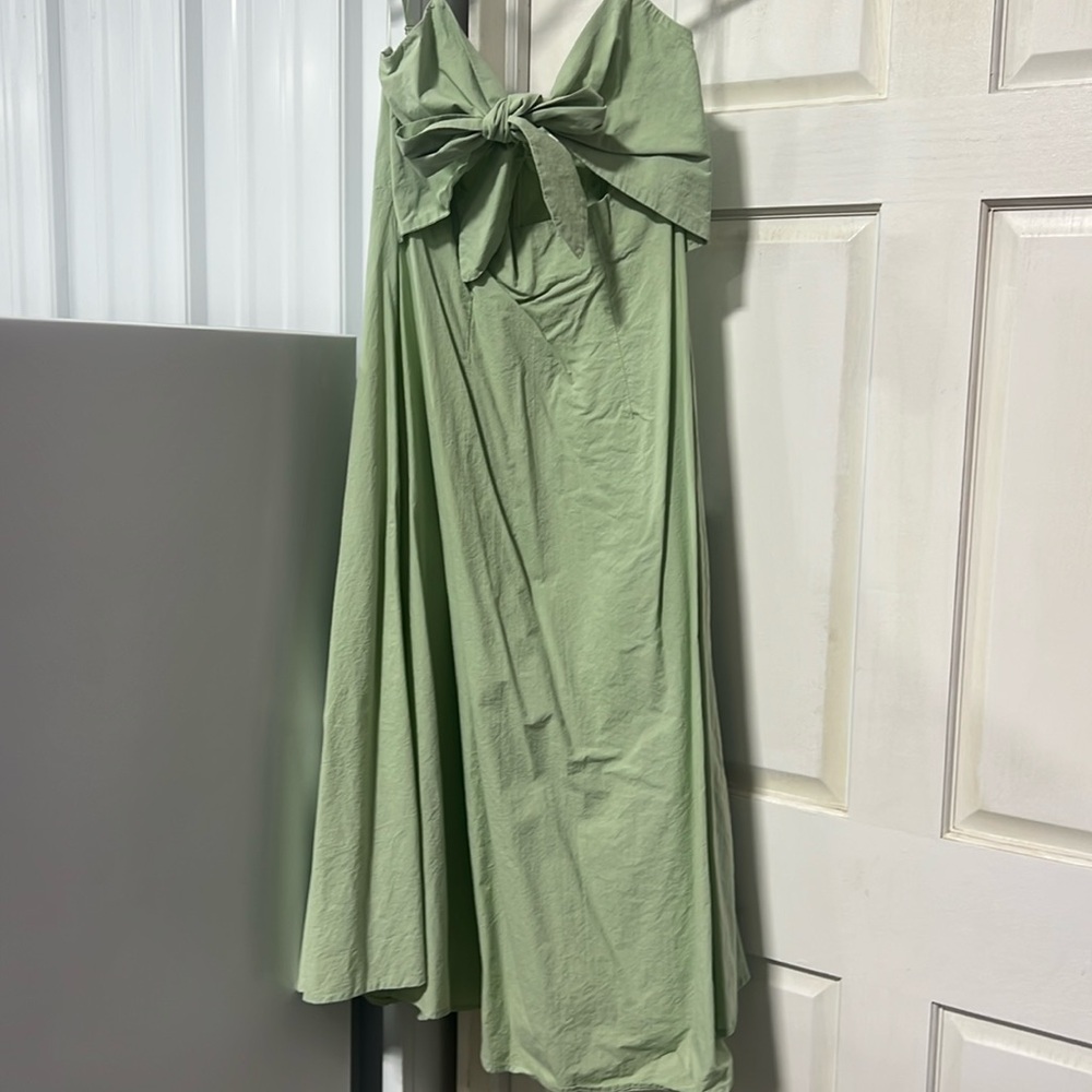 Sage Green Midi Dress